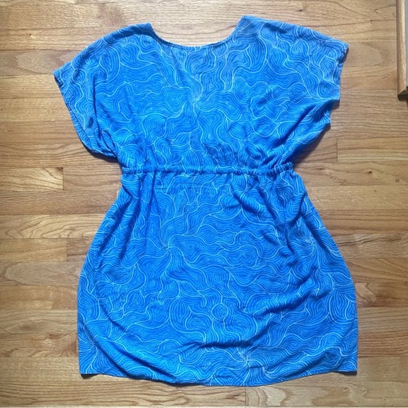 Caribbean blue swim cover up - Picture 4 of 8